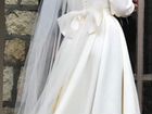 Свадебное платье 42 44 бу объявление продам