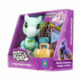 Интерактивная игрушка 1Toy Игривый пони, мятный (Т