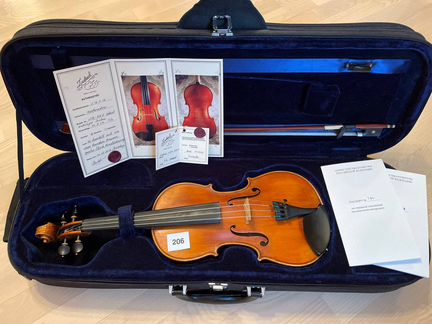 Мастеровая скрипка Laubach 3 4 модель LIM-818V