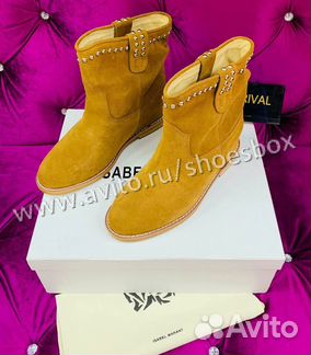 Сапоги Isabel marant замша