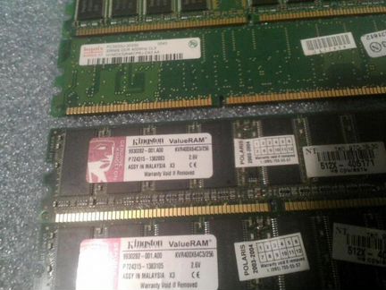 Оперативная память DDR400