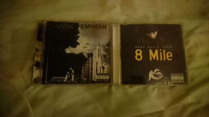 Диски Eminem из личной коллекции