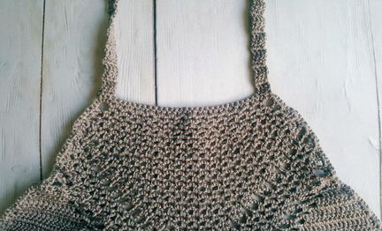 Кроп-топ крючком