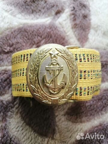 Ремень парадный морской