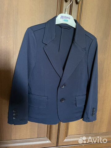 Пиджак школьный для мальчика 122 128