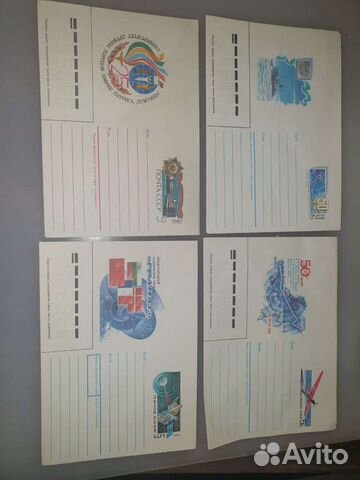 Почтовые конверты СССР