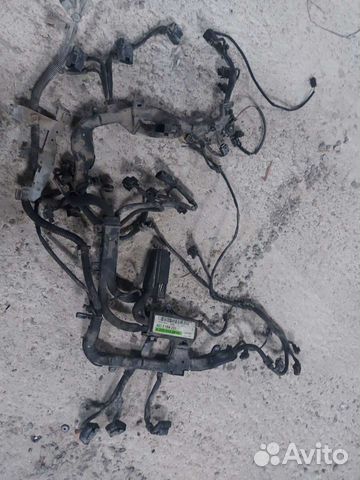 Коса двигателя на Mercedes w164