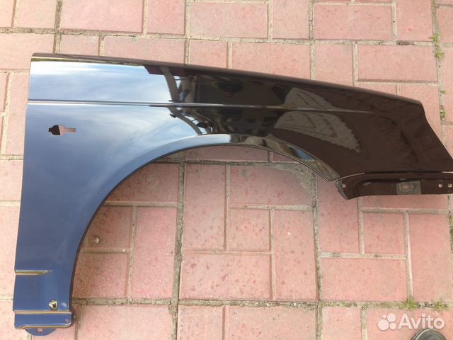 Крыло правое приора цвет космос