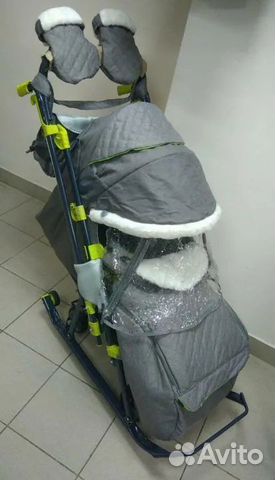 Коляска санки