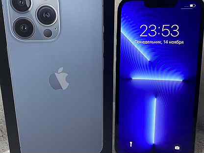 iPhone 13 pro 256gb идеал, sierra blue