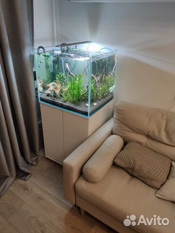 Аквариум с тумбой новый 140л