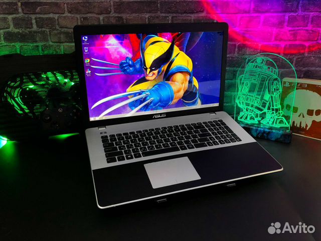 Игровой ноутбук Asus GeForse 17.3 IPS