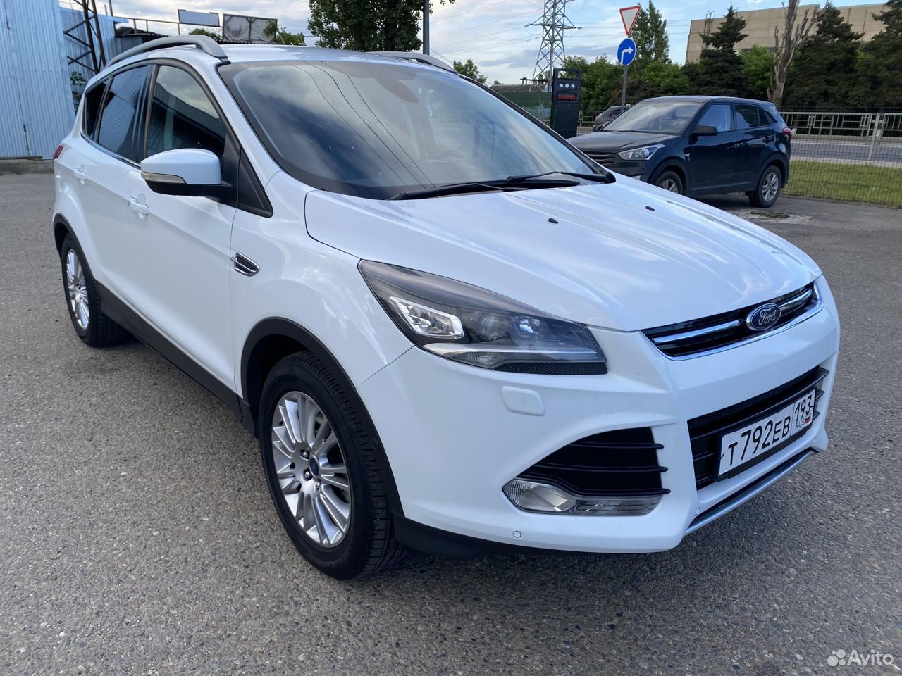 Ford Kuga II 2.0D 4wd AMT (140 Л.С.) белый с пробегом. Ford RZ 10 Ford Kuga.