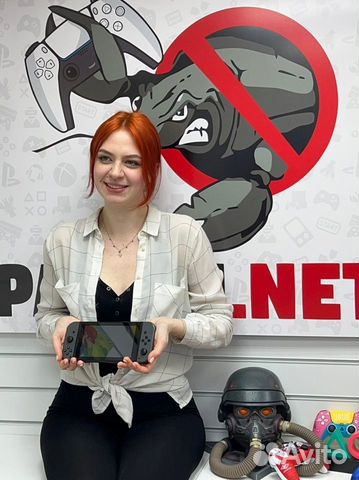 Nintendo Switch б.у V2 Gray