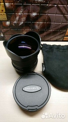 Samyang 8 mm f/3.5 Sony A/Minolta A