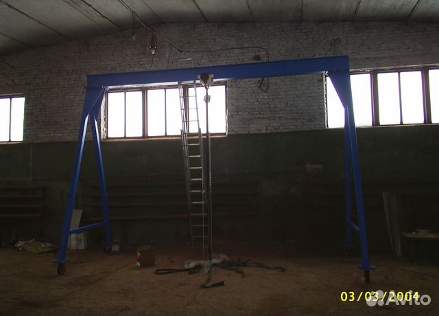 Ручной козловой кран 3т, легкий козловой кран 3т