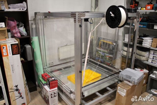 Большой 3D принтер 1000*1000*1000мм