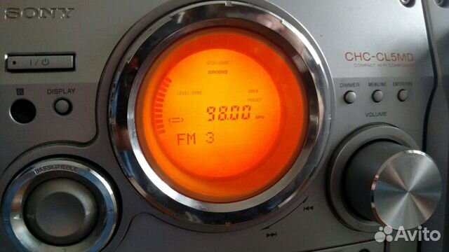 Музыкальный центр sony chc-cl5md
