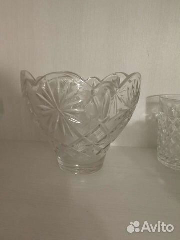 Хрустальная ваза
