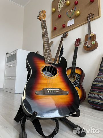 Гитара fender telecoustic premier v2