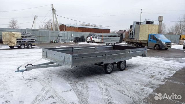 Прицеп цм подрамник 4,8*2,4 2хосн