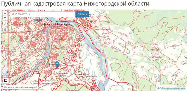 Щербинки нижний новгород карта