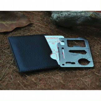 Карта выживальщика мультитул 11 в 1