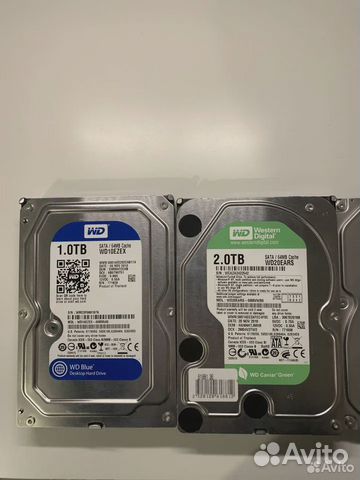 Жесткие диск HDD 500gb+1tb+2tb