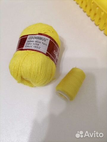 Пряжа пух норки