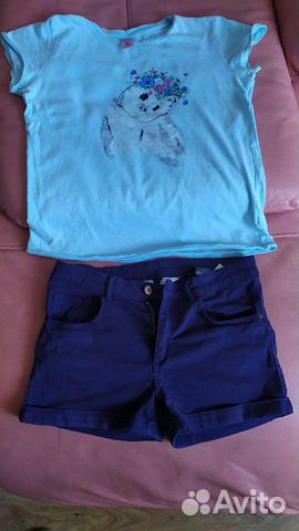 Шорты для девочки рост 140