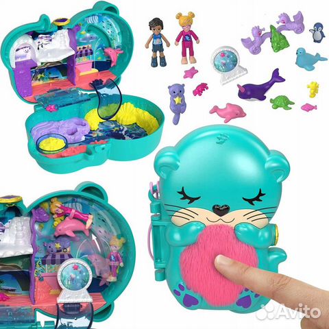 Polly pocket Oceanarium HCG16 Выдра