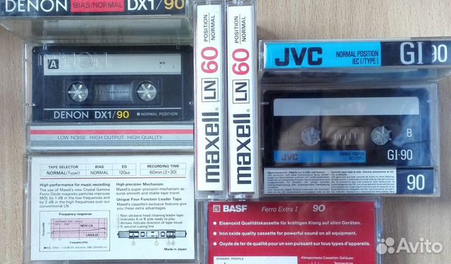 Аудиокассета Denon DX1 90