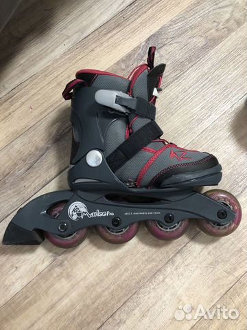Роликовые коньки к2 раздвижные