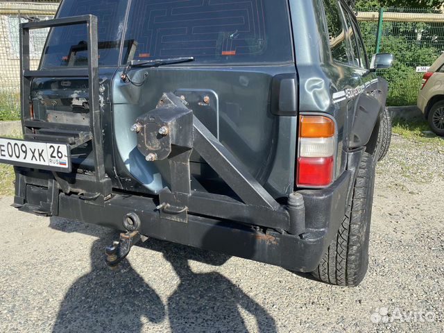 Силовой бампер nissan patrol, задний