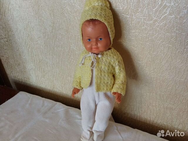 Кукла пупс немецкая времён СССР