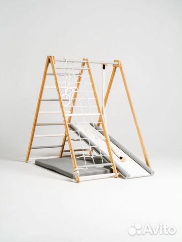 Детский спортивный комплекс деревянный