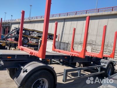 Прицеп лесовоз (сортиментовоз) МАЗ 837810-020, 2024