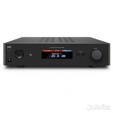 Гибридный цифровой стерео усилитель NAD C368