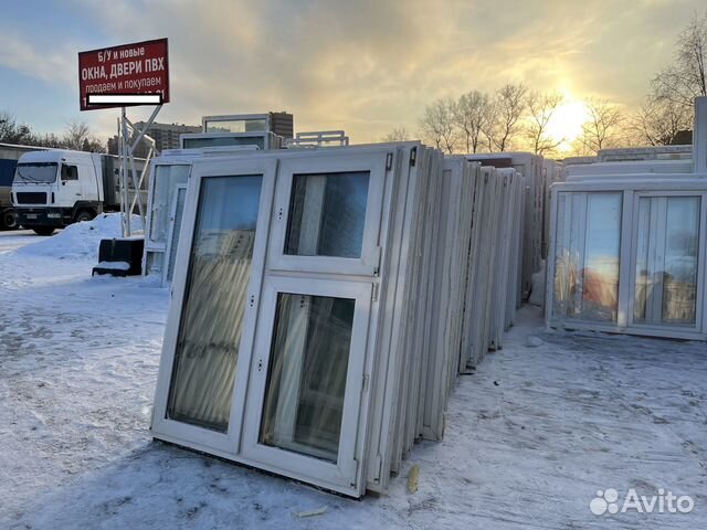 Окна пластиковые бу и готовые новые