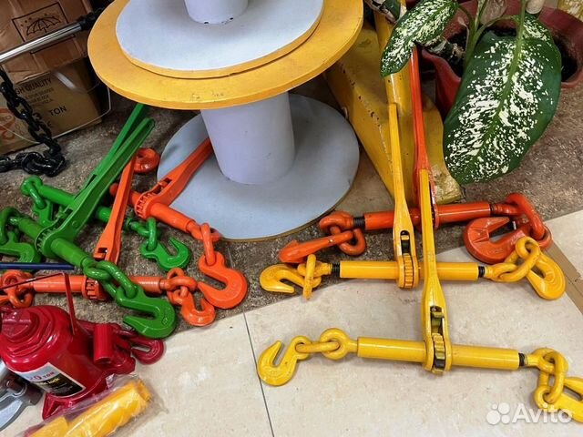 Цепные стяжки и натяжители для крепления груза
