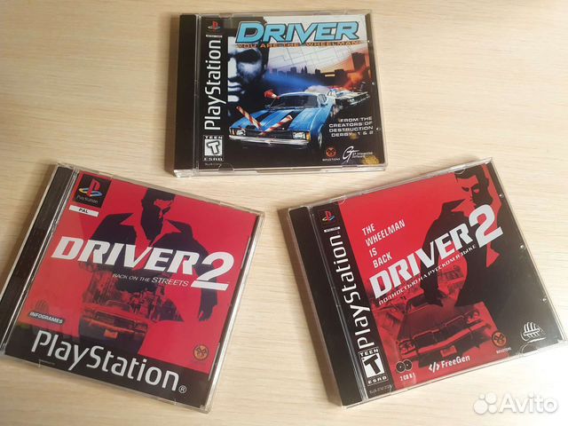 Driver пс1 PS one PlayStation ps1 пс1