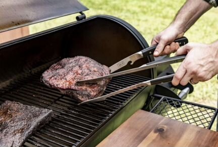 Набор для гриля барбекю лопатка+щипцы 6131