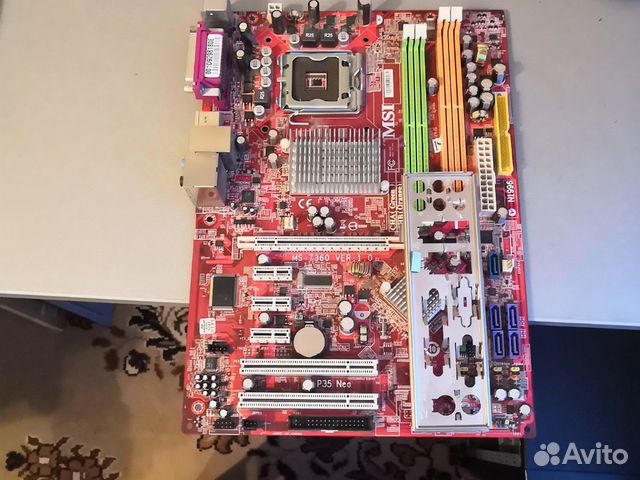 Материнская плата MSI MS-7360 ver. 1.0 s775 купить в Перми ...