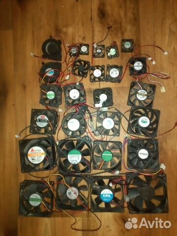 Вентиляторы на 5V,12v,24V и системы охлаждения