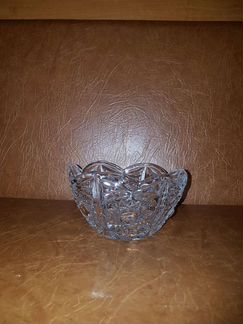 Конфетница хрустальная