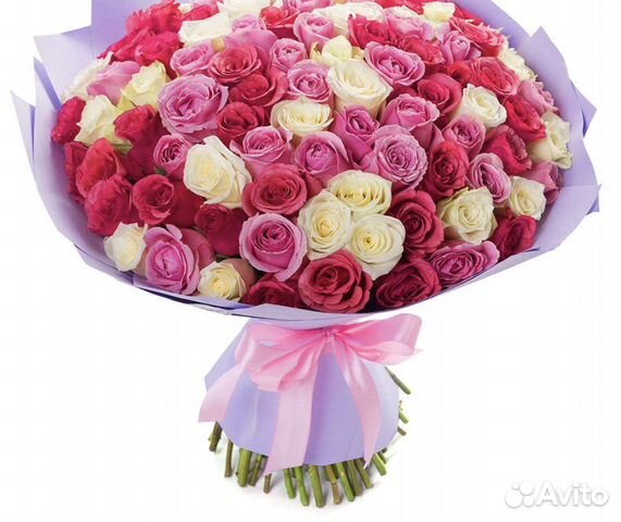 Розы микс с доставкой 25 51 101