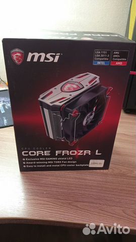Кулер процессора MSI core frozr L