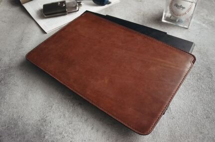 Чехол для MacBook из натуральной кожи