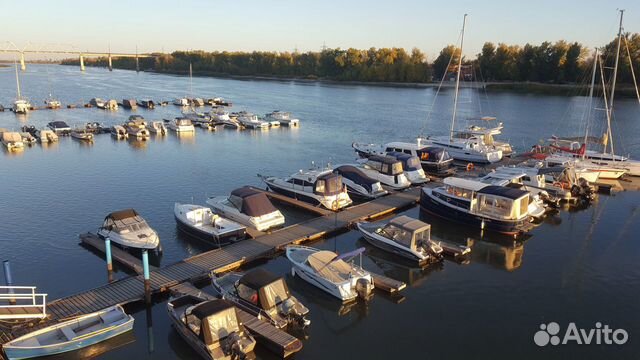 Лодки, катера, яхты. Стоянка