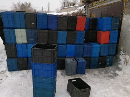 Ящики пластиковые молочные под продукты